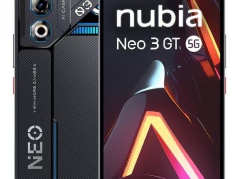 MOBILE PHONE NEO 3 GT 5G/12/256GB GRAY NUBIA
