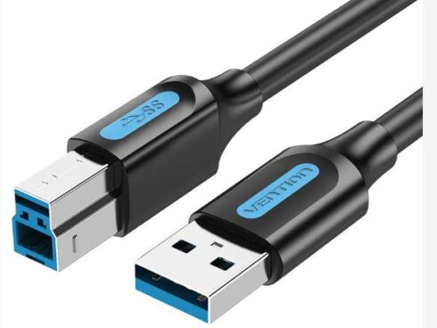CABLE USB3.0 MALE TO MALE/3M BLACK COOBI VENTION