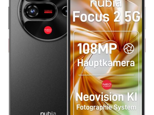 MOBILE PHONE FOCUS 2 5G/8/256GB BLACK NUBIA