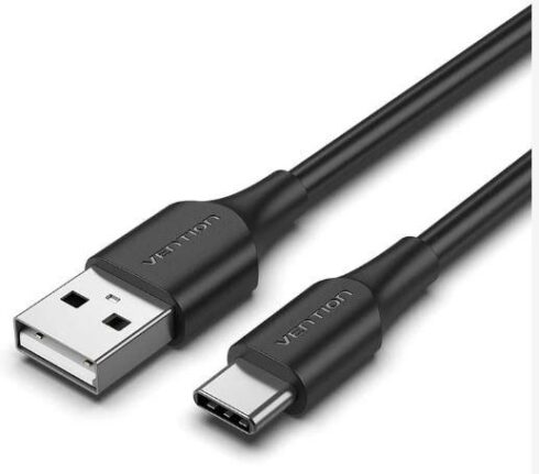 USB-C į USB 2.0 laidas, 1 m, 3A maksimali galia