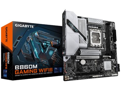 Mainboard GIGABYTE Intel B860 Express LGA1851 Micro-ATX Memory DDR5 Memory slots 2 B860MGAMINGWIFI6
