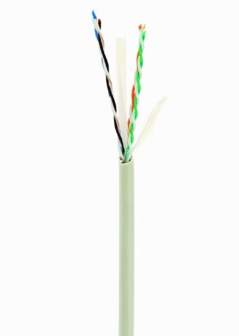 CAT6 UTP tinklo kabelis, 305 m ilgio, pilkas