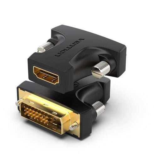 HDMI į DVI adapteris, 1080P@60Hz, juodas
