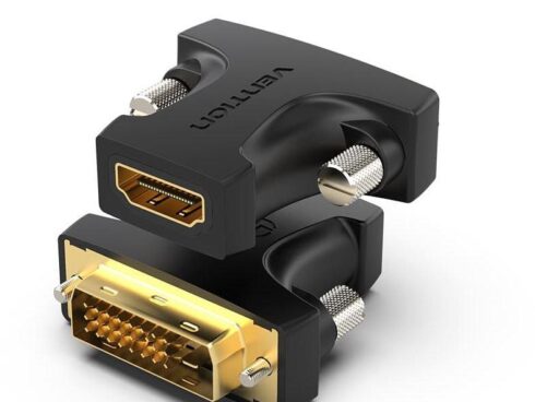I/O ADAPTER HDMI TO DVI/BLACK AILB0 VENTION