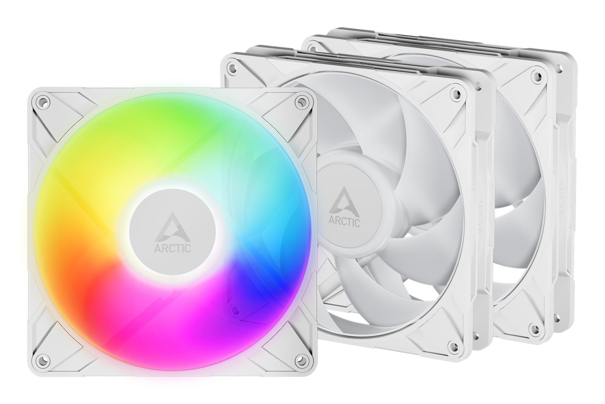 e500e890-bad1-4818-b630-444f00d4de11 140mm ARCTIC P14 PRO A-RGB aušintuvas, 3 vnt. pakuotėje