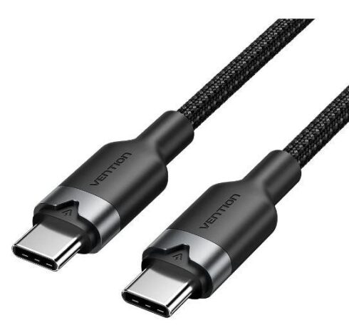 USB-C į USB-C laidas, 2 m, 3A srovės išėjimas