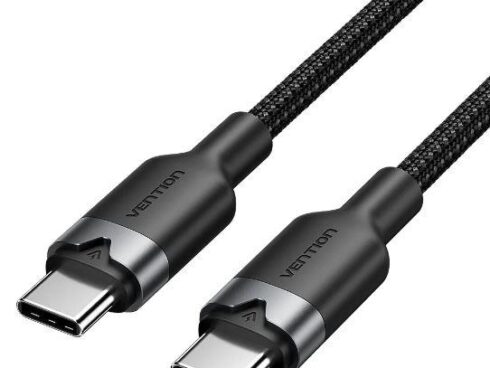 CABLE USB-C TO USB-C/2M BLACK TRDBH VENTION
