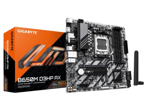 Mainboard GIGABYTE AMD B650 SAM5 Micro-ATX Memory DDR5 Memory slots 4 B650MD3HPAX1.3