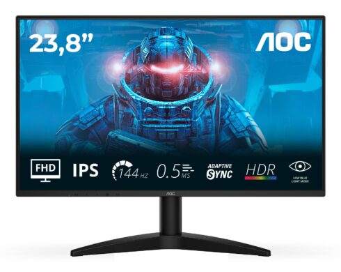 AOC 24B36X 24" IPS monitor su 144 Hz atnaujinimo dažniu