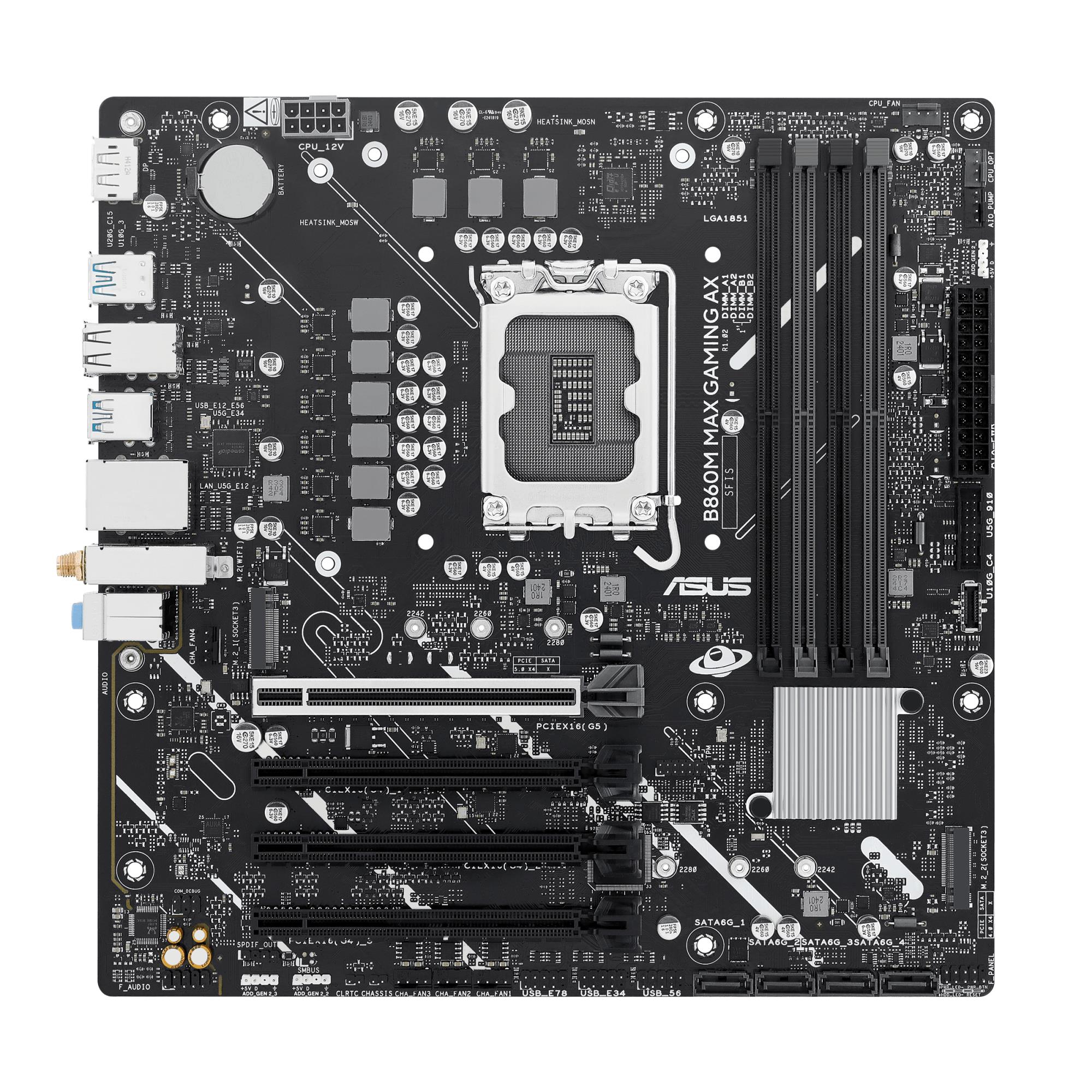 f88ce6e3-8dbc-4bf9-b587-93fb47674abc MB B860 S1851 MATX/B860M MAX GAMING AX ASUS