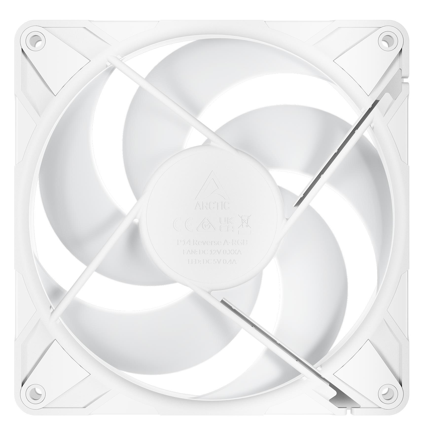 f9a2aae4-685b-4fd8-83fe-9e6f0c477514 CASE FAN 140MM P14 PRO REVERSE/A-RGB WHT ACFAN00324A ARCTIC