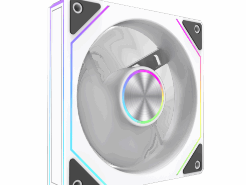 Darkflash F12 LINE Hydro Bearing Ventiliatorius - Baltas