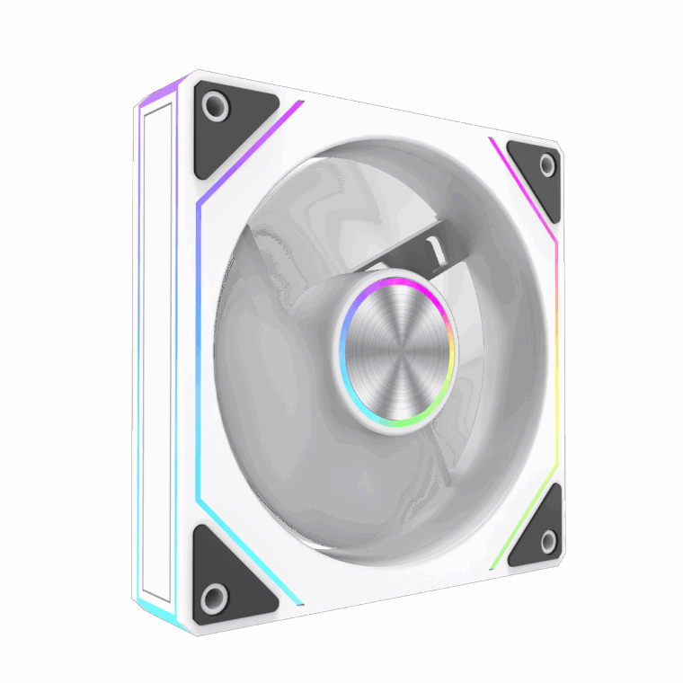 Darkflash F12 LINE ventiliatorius, baltas, 120 mm dydis