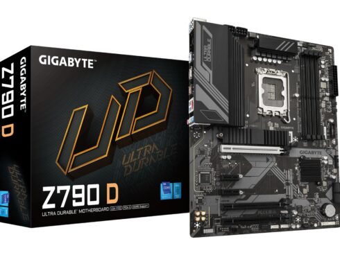 Mainboard GIGABYTE Intel Z790 LGA1700 ATX Memory DDR5 Memory slots 4 Z790D1.2