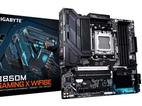 Mainboard GIGABYTE AMD B850 Socket AM5 micro ATX RAM DDR5-SDRAM 4xSlots Wi-Fi Yes Bluetooth Yes 2xNumber of M.2 (M) slots B850MGAMINGXWF6E1.1