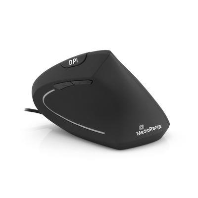 285782da-6fcc-41d5-bcf7-f22f1630f70e-1 MOUSE USB OPTICAL 6-BUTTON/RIGHT BLACK MROS230 MEDIARANGE