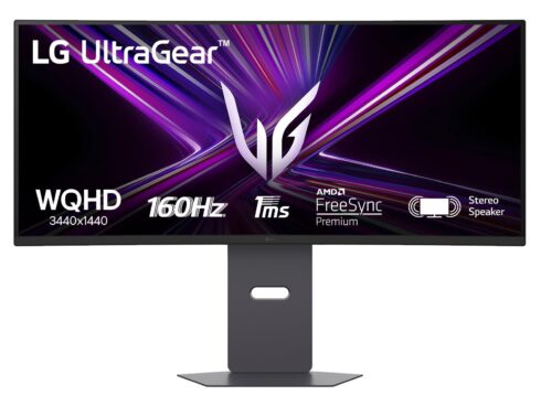 LCD Monitor LG 34 " 3440 x 1440 pixels Wide Quad HD Native aspect ratio 21:9 LCD Curved 34G600A-B