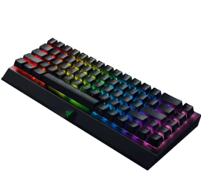Razer   BlackWidow V3 Mini HyperSpeed   Mechanical Gaming Keyboard   Wireless   RGB LED light   NORD   Bluetooth   Black   Yellow Switch   Wireless connection