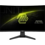 LCD monitor MSI MAG 276CF E20 su 27" įstrižainės ir 200 Hz atnaujinimo dažniu