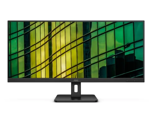 AOC   Monitor   U34E2M   34 "   VA   WQHD   21:9   100 Hz   4 ms   3440 x 1440   300 cd/m²   HDMI ports quantity 2   Black