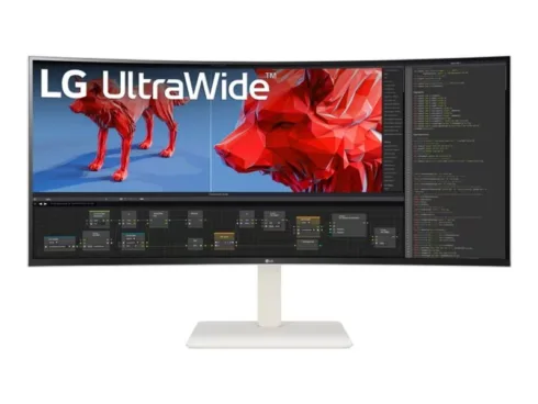 LG   38WR85QC-W   38 "   IPS   21:9   144 Hz   1 ms   3840 x 1600 pixels   450 cd/m²   HDMI ports quantity 2