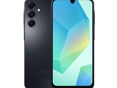 Samsung Galaxy   A16 (A165)   Black   6.7 "   Super AMOLED   1080 x 2340 pixels   Mediatek   Helio G99   Internal RAM 4 GB   128 GB   microSDXC   Dual SIM   4G   Main camera resolution 50+5+2 MP   Secondary camera resolution 13 MP   Android   14   5000 mAh