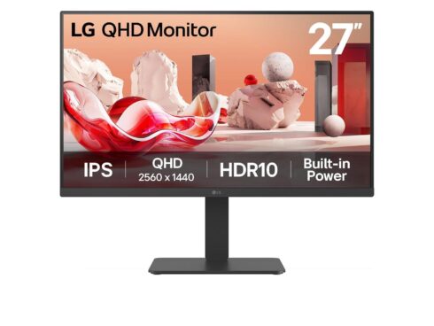 LCD Monitor LG 27 " 2560 x 1440 pixels Quad HD Native aspect ratio 16:9 LCD Flat 27BA54QB-B