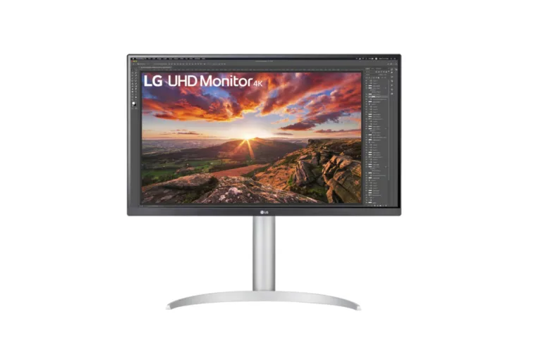 LG 27UP850K-W 27" IPS UHD monitor, 3840 x 2160 pikselių