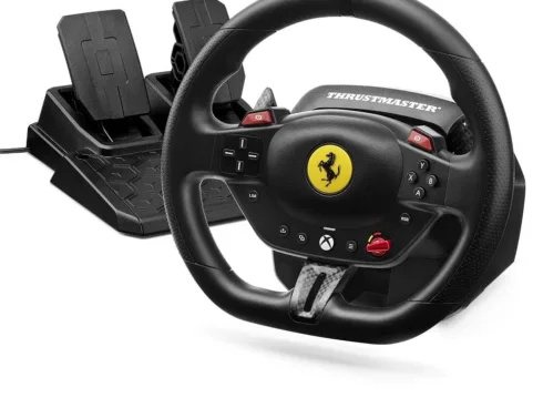 Thrustmaster T98-X Ferrari Racing Wheel, 296 GTS, WW   Black