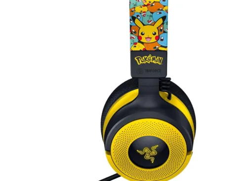 Razer   Headset   Kraken V4 X   Wired   Over-Ear   Microphone   Pokémon Edition