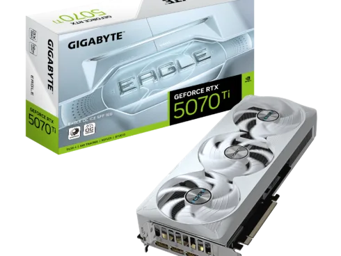 Gigabyte GeForce RTX 5070 Ti EAGLE OC ICE SFF 16G   NVIDIA   16 GB   GeForce RTX 5070 Ti   GDDR7   HDMI ports quantity 1   PCI-E 5.0