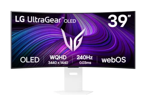 LG   39GX90SA-W   39 "   OLED   21:9   240 Hz   1 ms   3440 x 1440 pixels   250 cd/m²   HDMI ports quantity 2   White