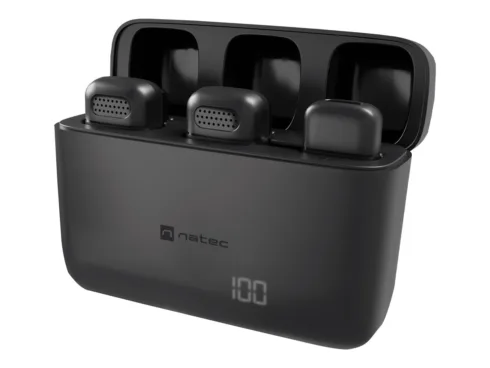 Natec   Microphone   NMI-2253   Hopper   Wireless   Black
