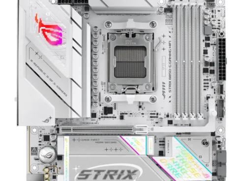 Asus ROG STRIX B850-G GAMING WIFI   Processor family AMD   Processor socket AM5   DDR5   Supported hard disk drive interfaces SATA, M.2   Number of SATA connectors 2