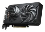 Vaizdo plokštė GIGABYTE NVIDIA GeForce RTX 5060 Ti, šoninis vaizdas