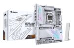 GIGABYTE X870E A PRO X ICE motininė plokštė su DDR5 RAM ir Wi-Fi