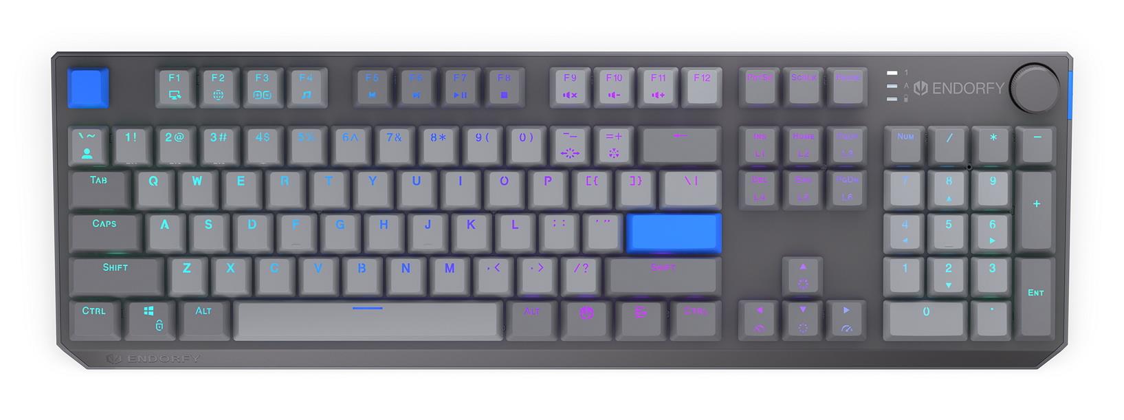 6c4b3ca1-d858-4b56-abbb-0016ac191962-1 Klaviatūra Thock V2 Wireless su ENDORFY Yellow Gateron jungikliais
