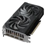 Vaizdo plokštė GIGABYTE NVIDIA GeForce RTX 5060 Ti, šoninis vaizdas