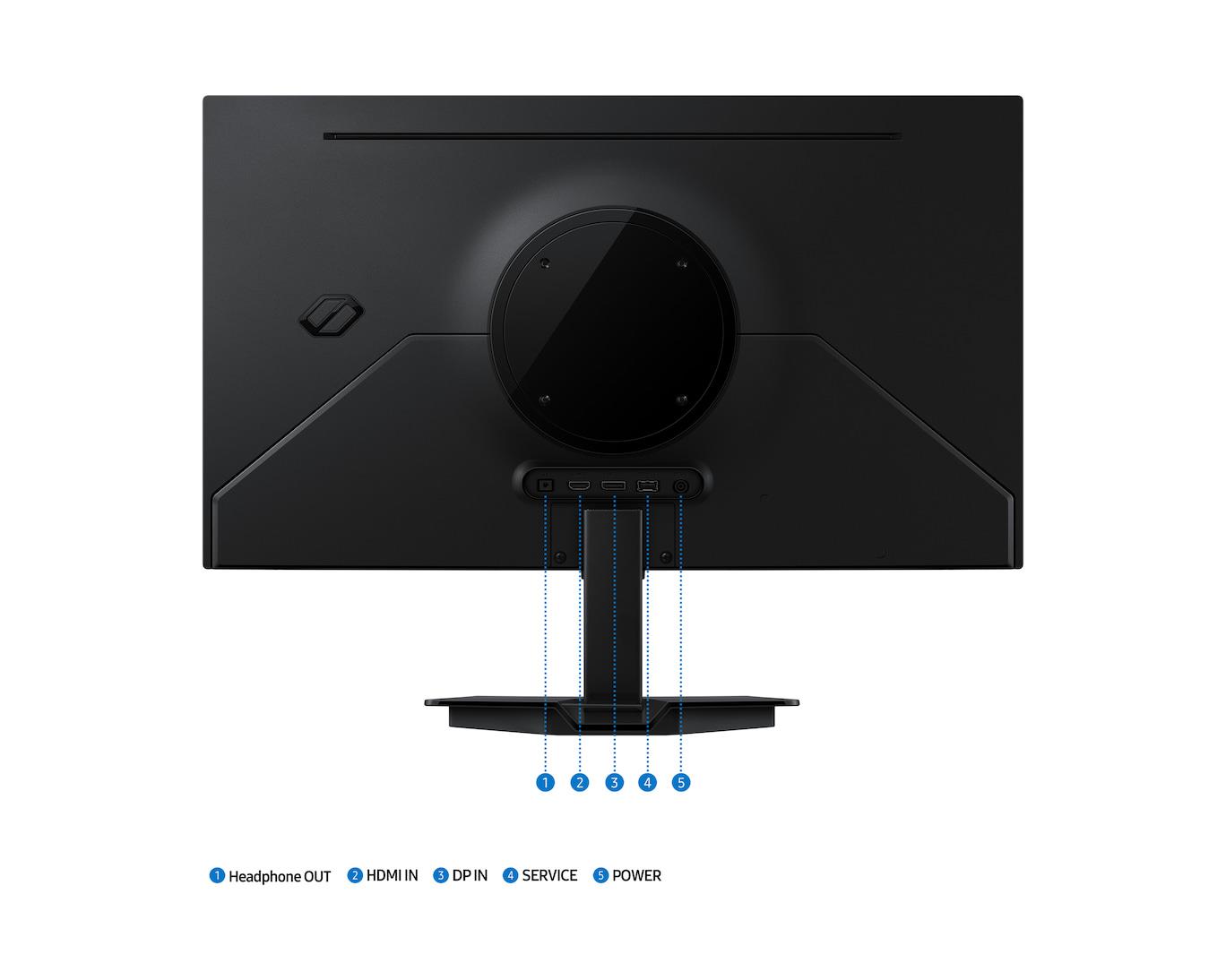 6f59b019-6901-4c99-9dee-e08a7394ba90 Samsung LS27FG500SUXEN 27" Gaming Monitor Odyssey QHD G5 G50SF 2560x1440/16:9/200cd/m2/0.03ms, HDMI, USB, DP Samsung