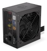 Maitinimo blokas ENDORFY ATX 750 W, šoninis vaizdas su ventiliatoriumi