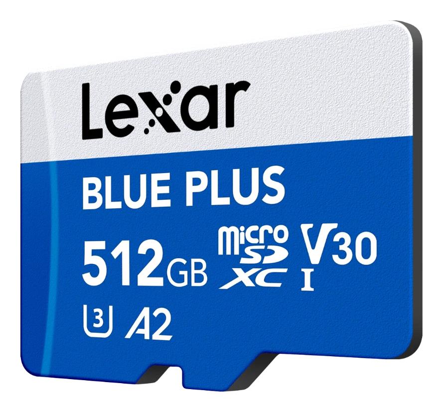 7e2ba024-f117-4a78-b75e-17056190609c-1 MEMORY MICRO SDXC 512GB UHS-I/W/A LMSBLPL512G-BNANG LEXAR