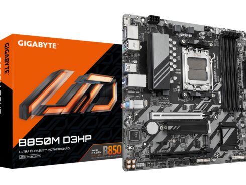 Mainboard GIGABYTE AMD B850 Socket AM5 micro ATX RAM DDR5-SDRAM 4xSlots 2xNumber of M.2 (M) slots B850MD3HP1.2