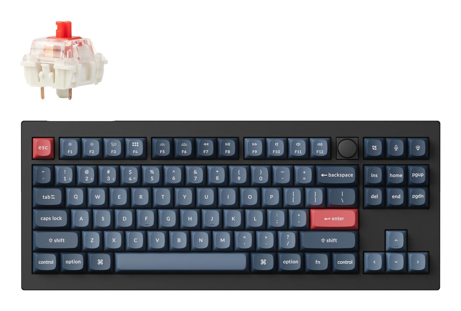be230ed9-9fbc-449c-a01d-5d2537af484c-1 Klaviatūra Keychron V3 Max su RGB apšvietimu ir 2.4 GHz belaidžiu ryšiu