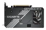 Vaizdo plokštė GIGABYTE NVIDIA GeForce RTX 5060 Ti, šoninis vaizdas