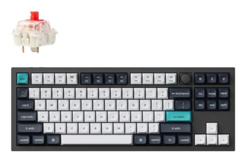Klaviatūra Keychron Q3 Max RGB, 80% TKL išdėstymas