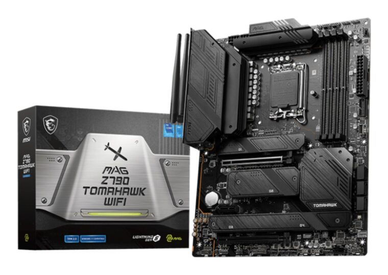 MSI Z790 motininė plokštė su LGA1700 ir DDR5 atmintimi