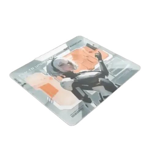 Darkflash Glass Mouse Pad DMP350 su grūdinto stiklo paviršiumi
