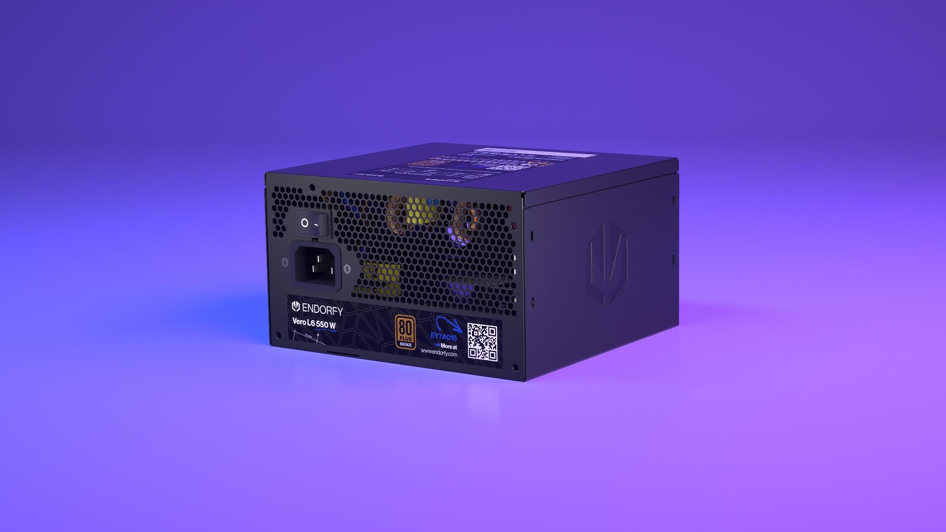 deeb0e92-16aa-4559-84e7-324ce4f91c6f-1 Power Supply ENDORFY ATX PC 200 - 240 V 550 W EY7A016
