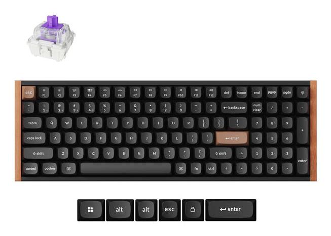 eed4c9af-4784-471c-bf03-c6d343fb4be2 Klaviatūra Keychron K4 HE su magnetine technologija