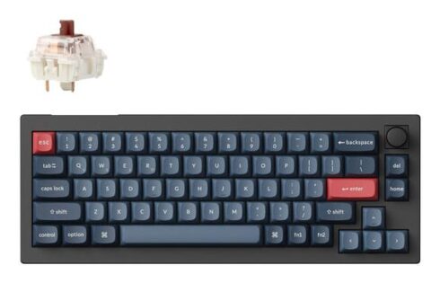Klaviatūra Keychron V2 Max su RGB apšvietimu ir 2.4 GHz belaidžiu ryšiu